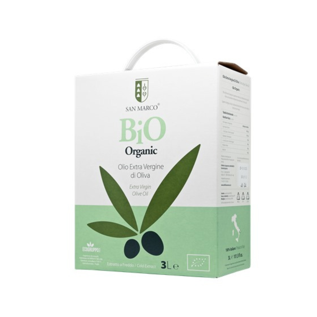 Olio Evo Bio 3 lt Box San Marco Puglia