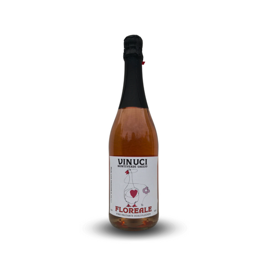 "Floreale" spumante rosato Vinuci dealcolizzato Vegan 75cl 0.0°