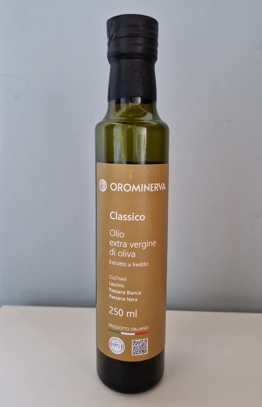 Olio extravergine oliva 250 ml 100% italiano del Molise