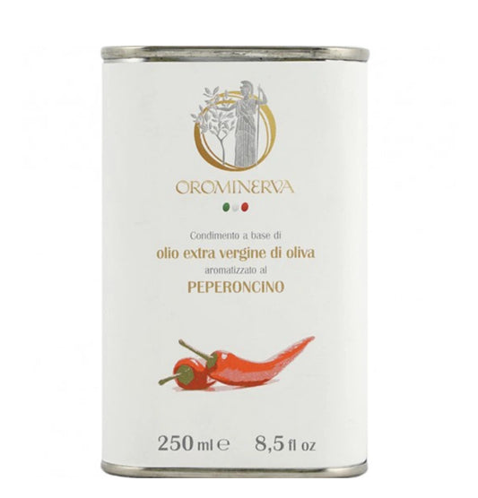 Olio Evoo Orominerva aromatizzato al Peperoncino 250ml